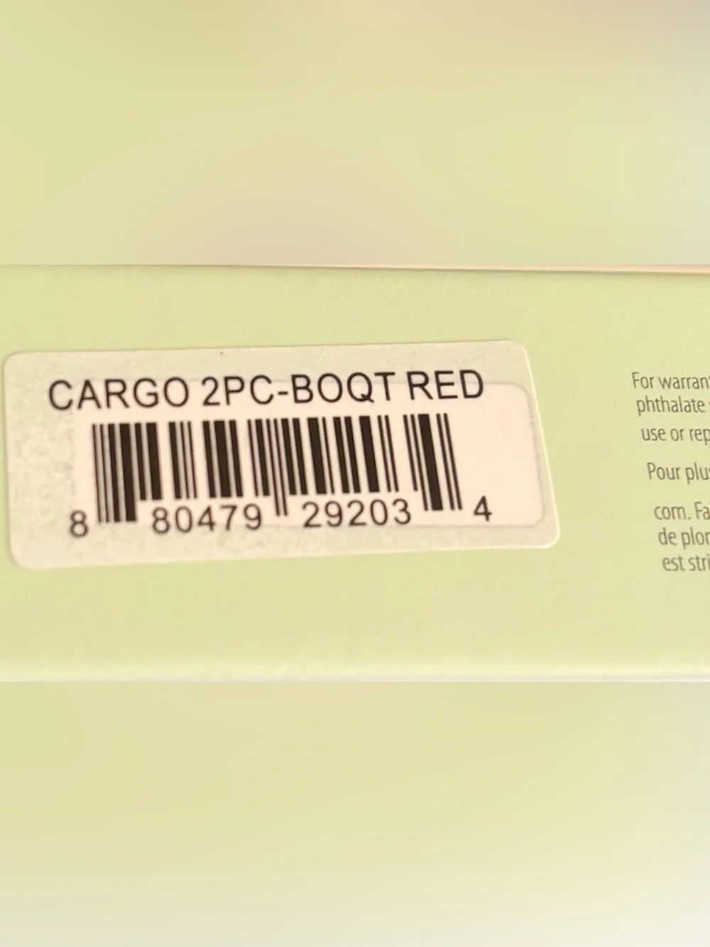 lug Cargo 2pc Packing Cubes NWT bouquet red